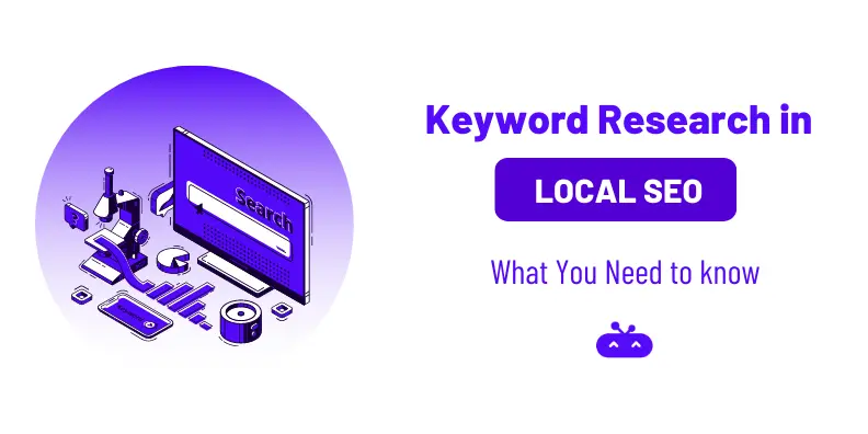 Keyword research for local SEO