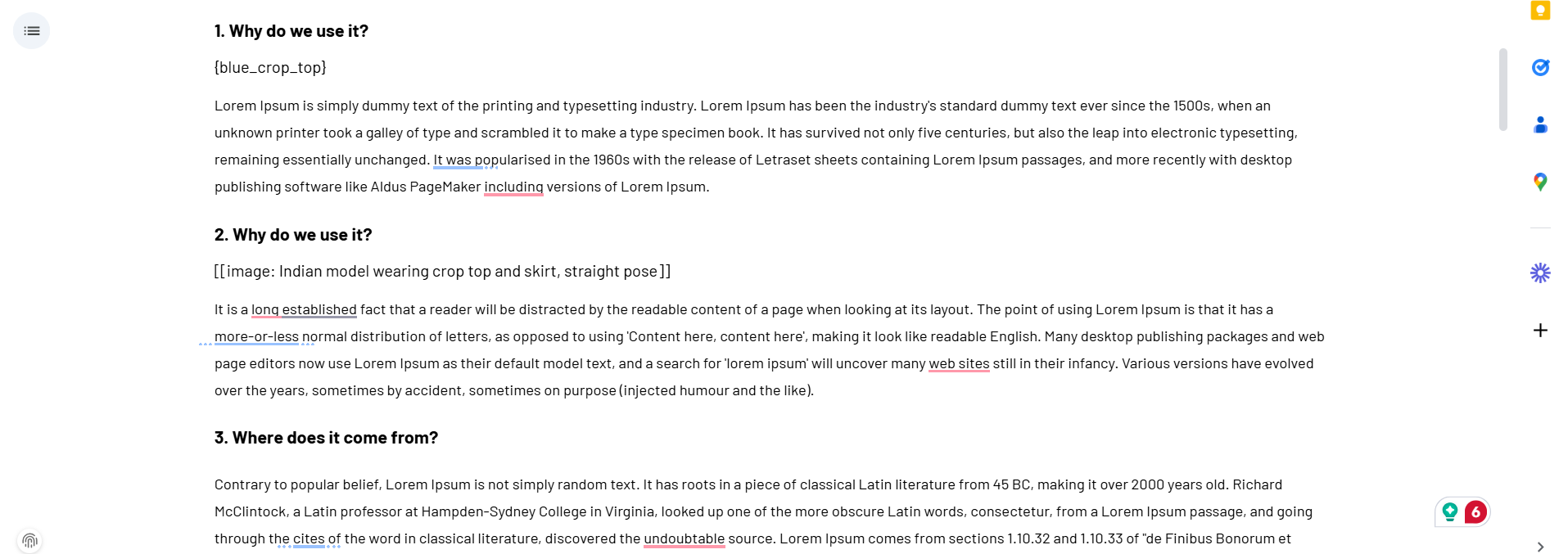 Here&rsquo;s how the Google doc would be