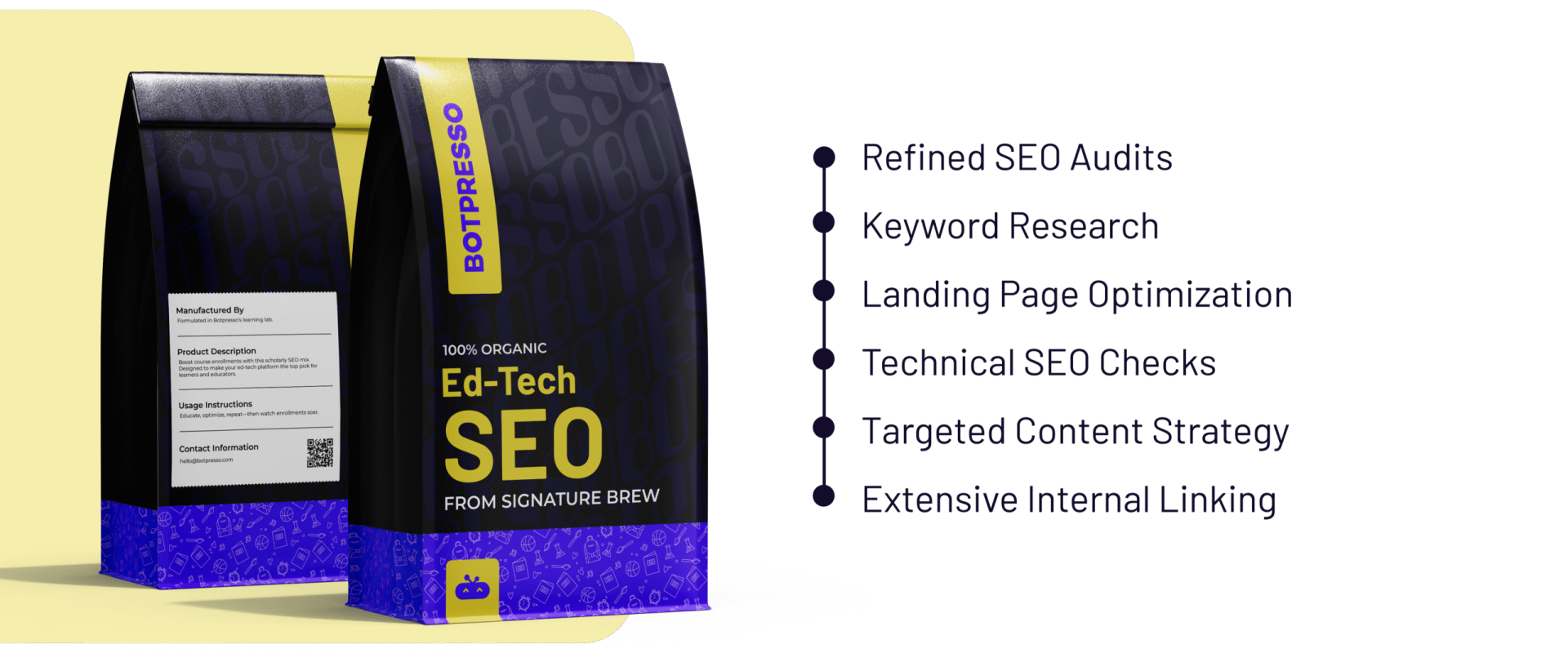 Ed-Tech SEO Mix